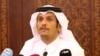 Qatar's Foreign Minister Sheikh Mohammed bin Abdulrahman al-Thani