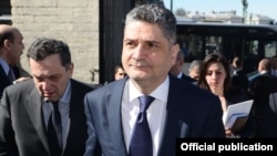 Belgium - Armenian Prime Minister Tigran Sarkisian visits Brussels, 20Mar2014.