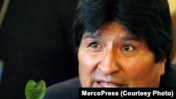 Presidenti i Bolivisdë Evo Morales