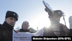 Протести за ослободувањ на рускиот опозициски активист