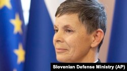 Major General Alenka Ermenc began her military career in 1991, the year Slovenia declared independence from the former Yugoslavia.