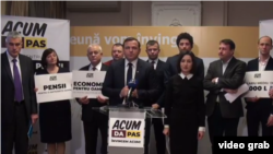 Liderii blocului ACUM - Maia Sandu și Andrei Năstase