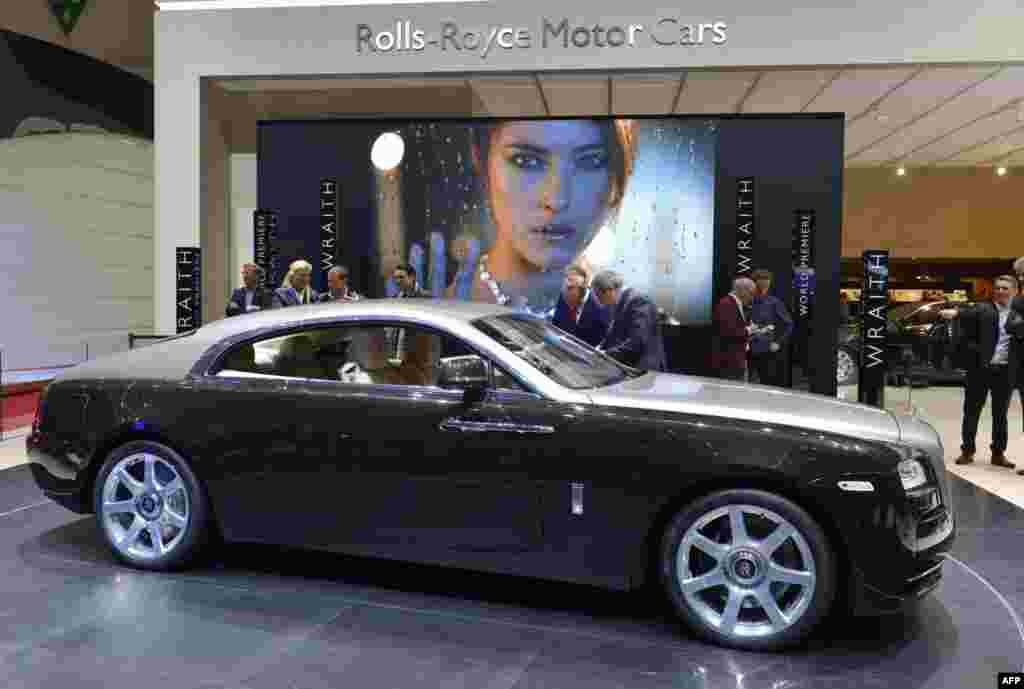 The new Rolls Royce Wraith