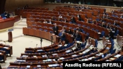 Зал засідань Парламентської асамблеї Ради Європи. Страсбург, Франція