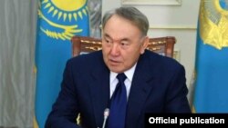 Нұрсұлтан Назарбаев, Қазақстан президенті.