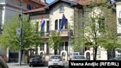 The Croatian Embassy in Belgrade