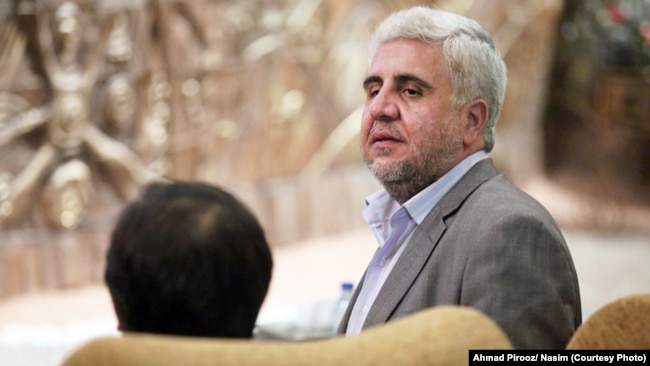 Iran-- Farhad Rahbar, former head of Tehran University, who is recently appointed as the head of Azad university, undated.