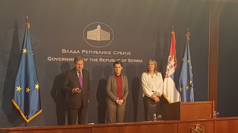 Hahn: Bllokimi i dialogut me Prishtinën nuk duhet të ndalë integrimin e Serbisë