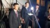 Представитель Северной Кореи на переговорах, посол по особым поручениям МИД КНДР Ким Мен Гиль (в центре). Стокгольм, 5 октября 2019 г.