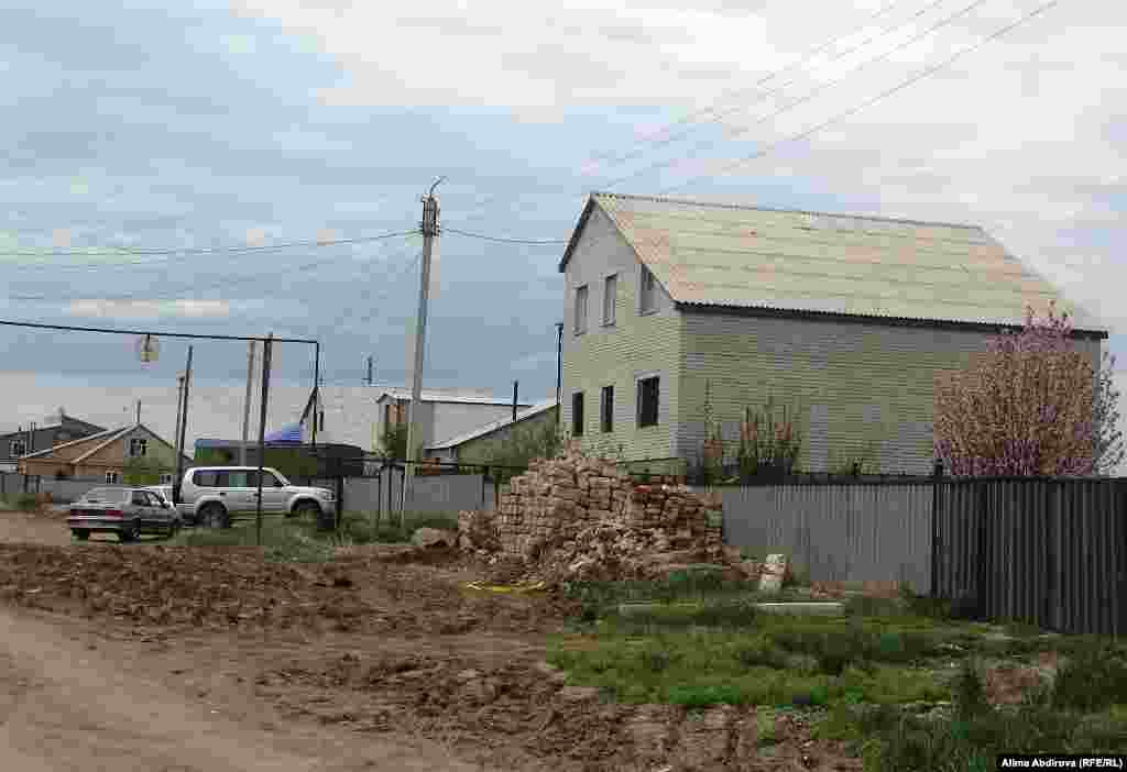 The family home where Rahimjan Makhatov grew up in Aqtobe, in a southwestern district of Kazakhstan.