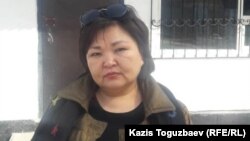 Казахстанский адвокат Жанара Балгабаева.