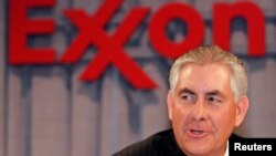 Rex Tillerson, në kohën kur ishte shef ekzekutiv i kompanisë Exxon Mobil 