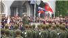 Парад в оккупированном Луганске в 2019 году