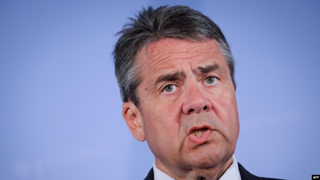 German Foreign Minister Sigmar Gabriel