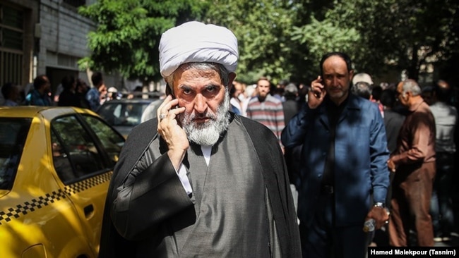 IRGC's intelligence chief Hossein Taeb in 2018