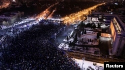Protestele antiguvernamentale de la București declanșate la 29 ianuarie