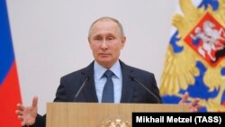 Президент России Владимир Путин. 