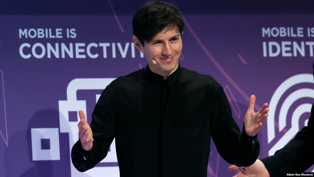 Pavel Durov, the co-founder and CEO of Telegram (file photo)