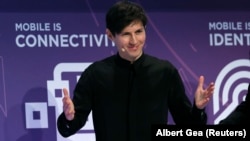 Pavel Durov, the co-founder and CEO of Telegram (file photo)