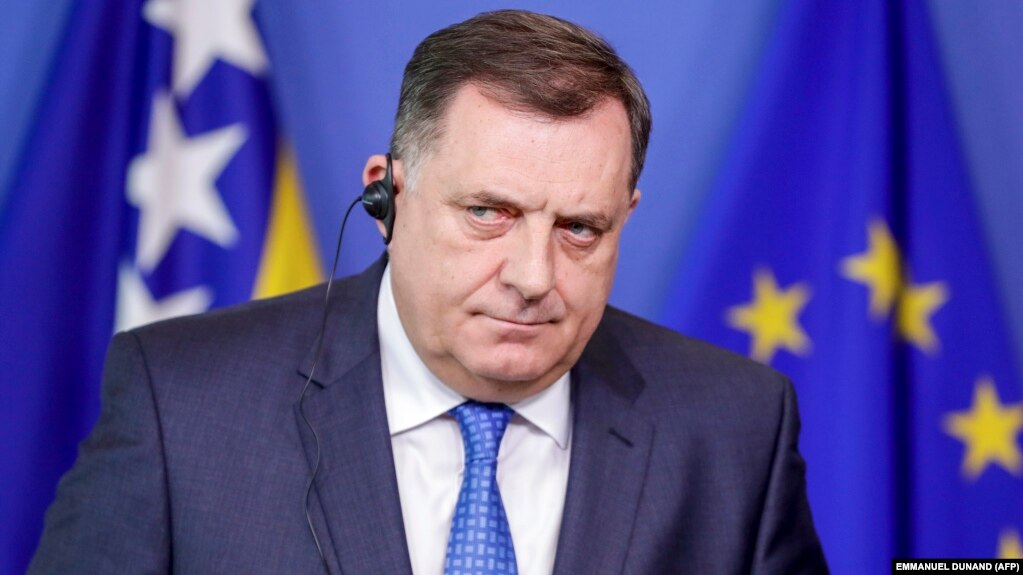 Milorad Dodik u Briselu tokom jednog od sastanaka sa zvaničnicima EU 2019. godine