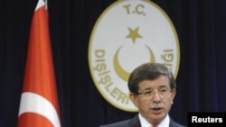 Türkiyə Xarici İşlər naziri Ahmet Davutoglu, 2 sentyabr 2011