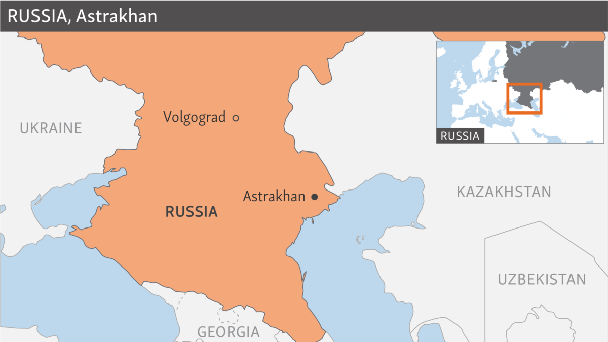 На границе Астраханской области и Казахстана образовалась многокилометровая  очередь из бегущих от мобилизации