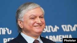 Глава МИД Армении Эдвард Налбандян