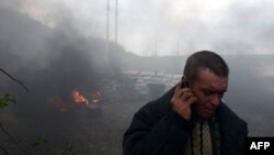 Sloviansk, 24 aprilie 2014.