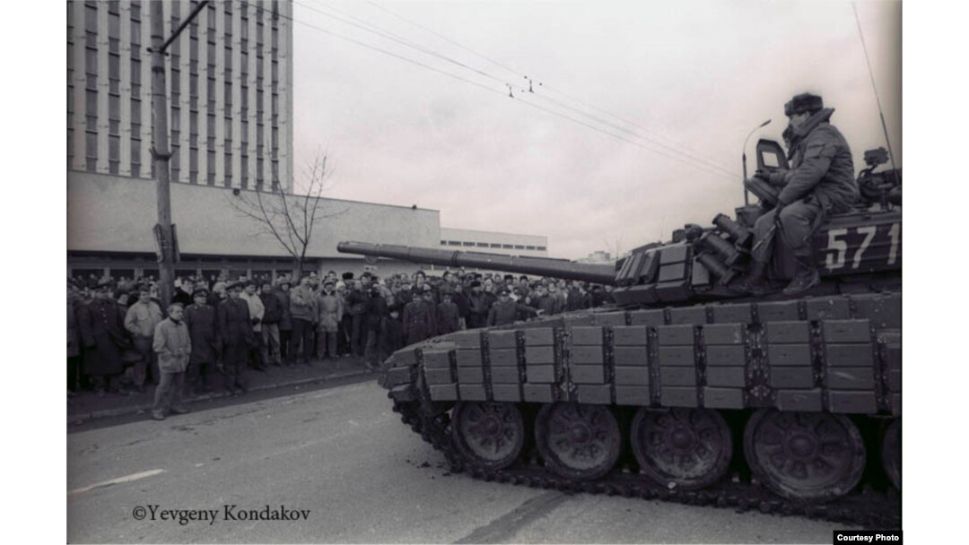 Вільня ў студзені 1991 году