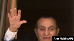 حسنی مبارک رئیس جمهوری سابق مصر