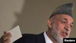 Afghan President Hamid Karzai