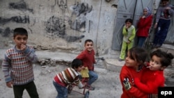 Sirijska djeca, arhivska snimka