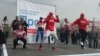 Жители Северной Осетии сделали зарядку в честь президентских выборов