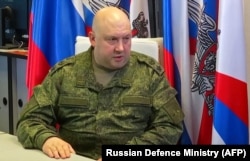 Командующий российскими оккупационными войсками в Украине Сергей Суровикин