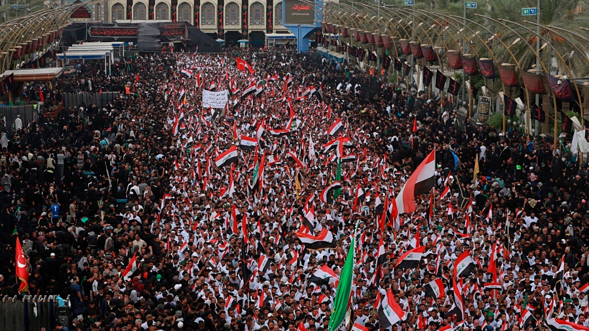 Millions March In Iraq In Annual Arbaeen Shiite Pilgrimage