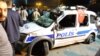 Полицейский автомобиль в Анкаре в ночь мятежа 