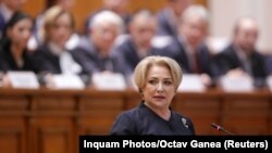 Noul guvern în Parlamentul României
