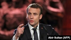 Presidenti francez, Emmanuel Macron.