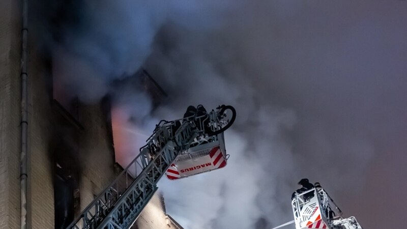 Россия: в Краснодаре во время пожара полностью сгорели 54 квартиры