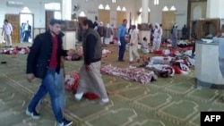 Жертвы нападения на мечеть на Синайском полуострове. 24 ноября 2017 года.