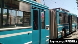 Троллейбус в Крыму. Архивное фото