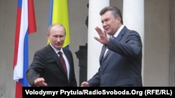 Путін і Янукович, 2012 рік