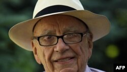 Embattled media tycoon Rupert Murdoch