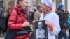 Антивоенный митинг в Москве, март 2022 года