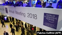 La Centrul de Congrese de la Davos