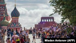 Красная площадь в Москве