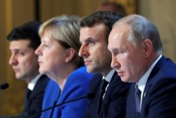 Formatul „Normandia” - Ucraina, Rusia, Germania și Franța , summit-ul de la Paris, 9 decembrie 2019