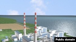 Графическая модель Балхашской ТЭС. Иллюстративное фото.