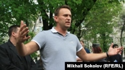 Activist Aleksei Navalny was among those detained by Moscow police on May 8.