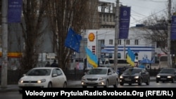 Автопробіг на підтримку Євромайдану у Сімферополі